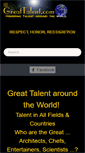 Mobile Screenshot of greattalent.com